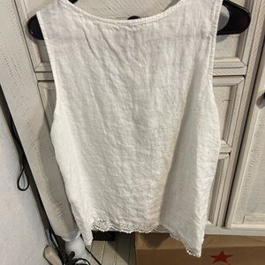 White lungolarno top